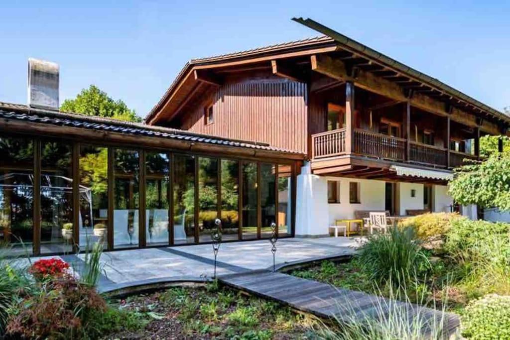 Whole Villa Munich, Alps View, Quiet And Spacious Feldkirchen-Westerham Exterior foto